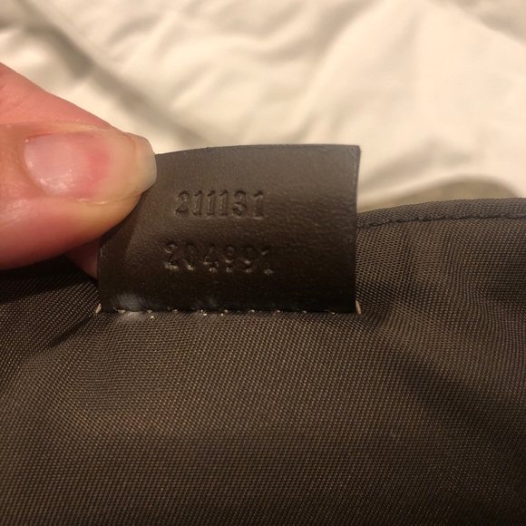 Gucci diaper bag